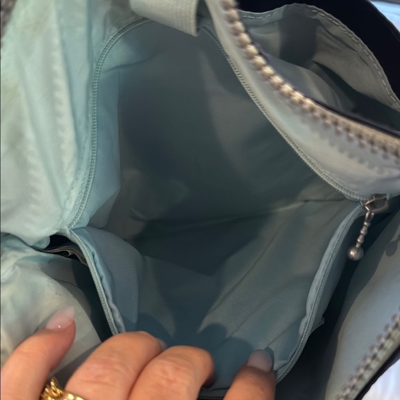 Baggallini Blue Messenger Bag Durable Everyday Essential - Picture 5 of 7